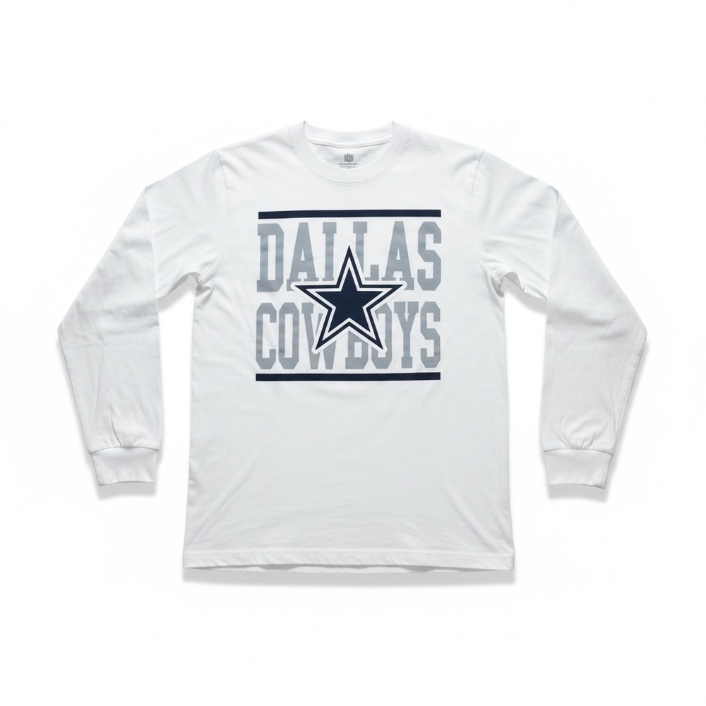 Dallas Cowboys Long Sleeve Shirt (Youth Large 10-12)